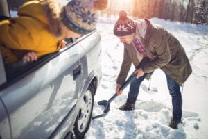 driving in the winter 