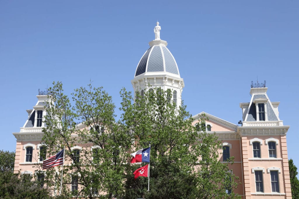 Presidio County Courthouse in Marfa